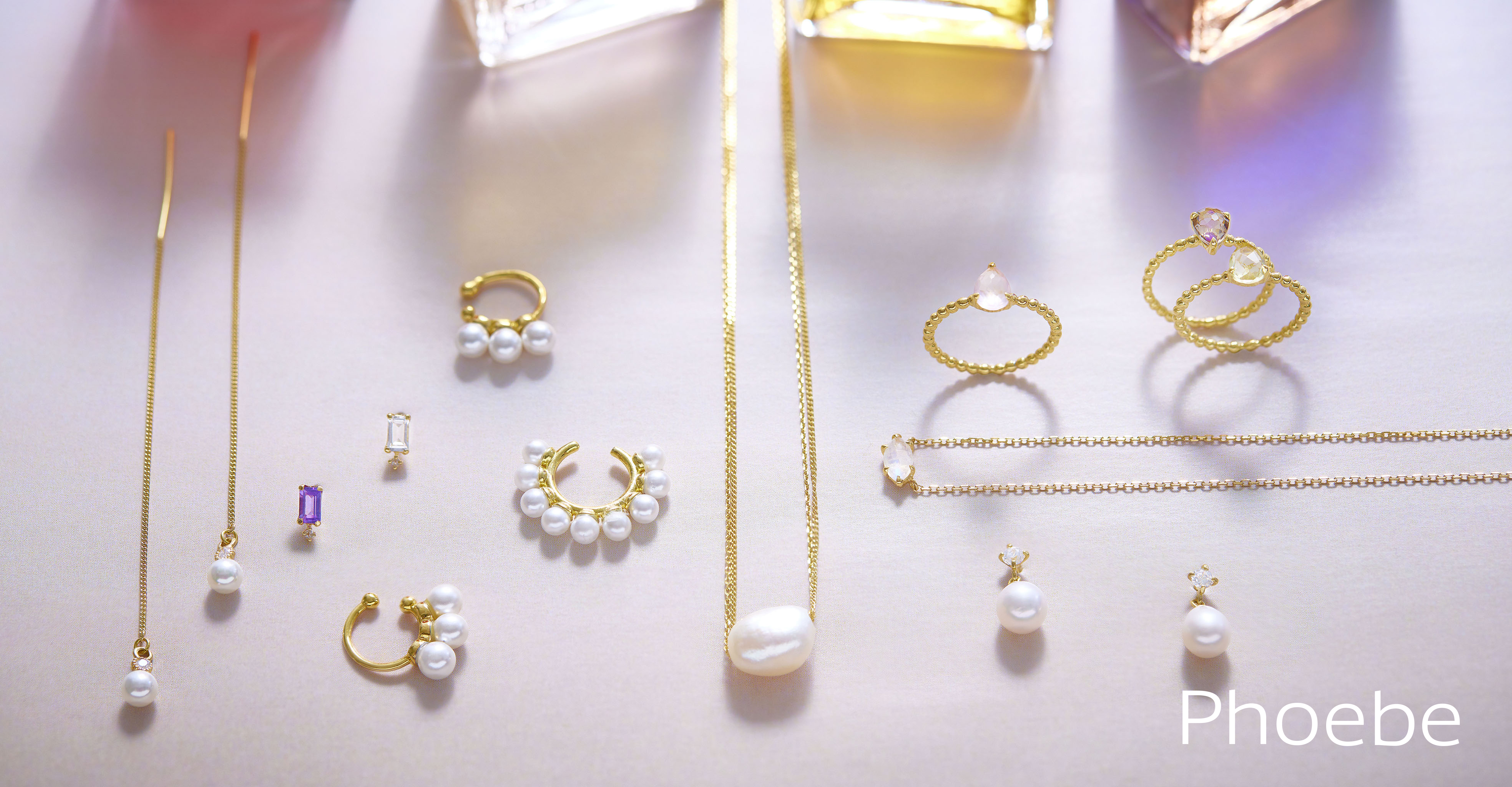 Phoebe New Collection Jewel Silvery