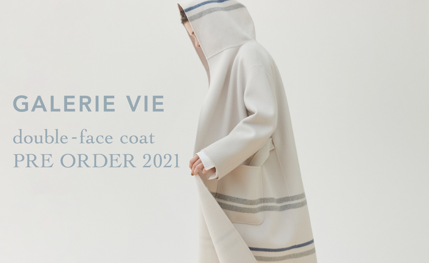 GALERIE VIE double-face coat PRE ORDER 2021