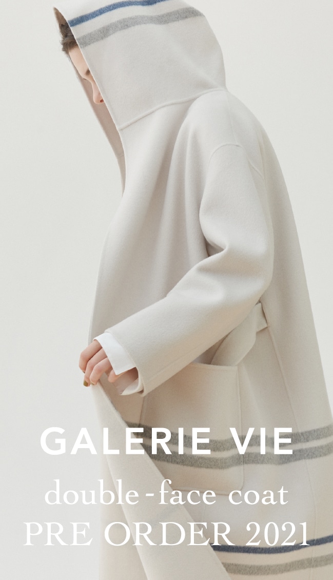 GALERIE VIE double-face coat PRE ORDER 2021