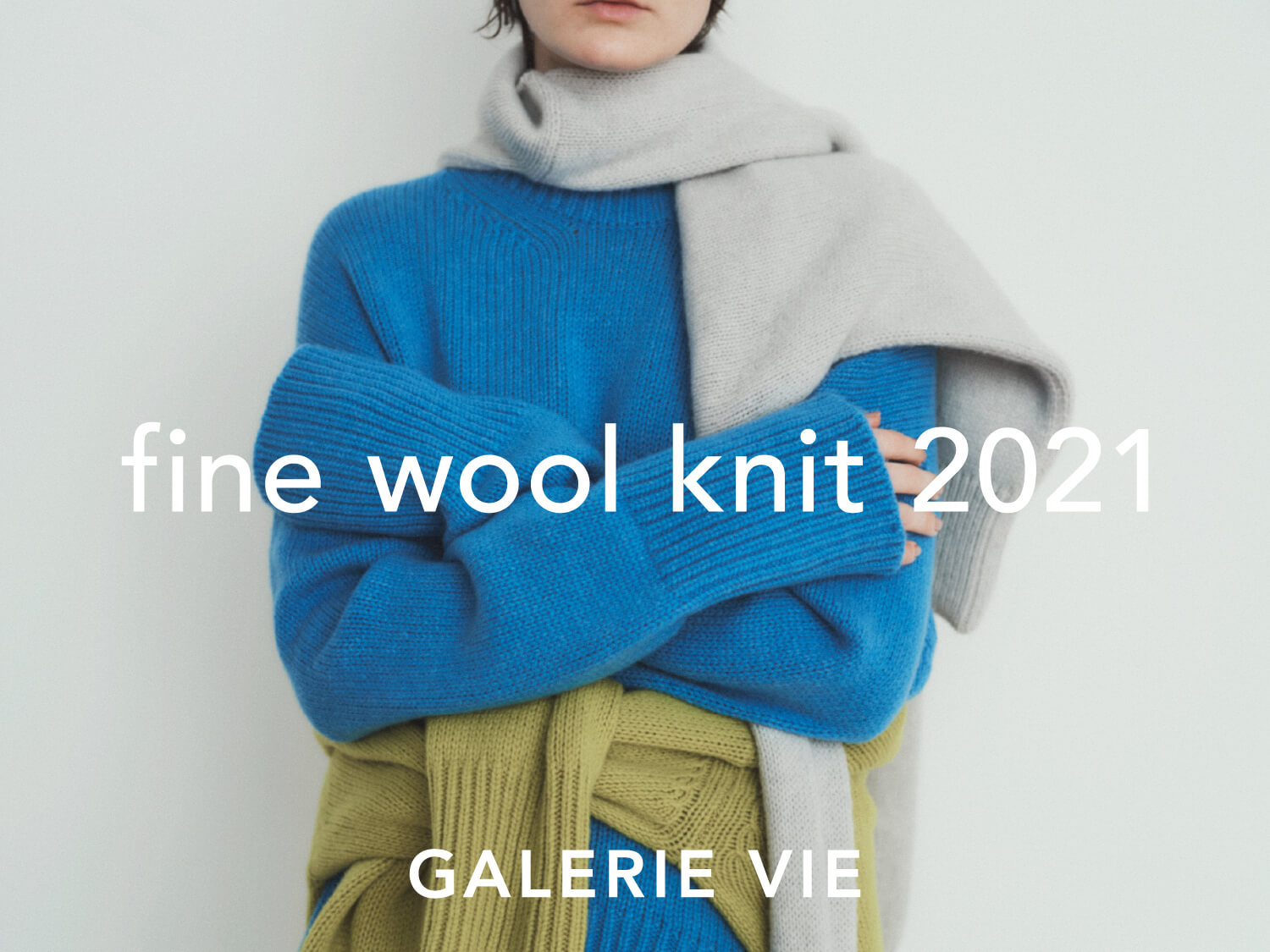 GALERIE VIE fine wool knit 2021