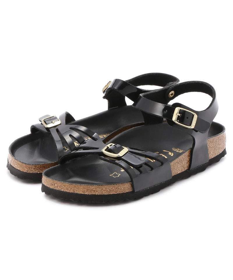 BIRKENSTOCK_バリ ハーフエクスクィジット/パテントブラック ビルコフロー