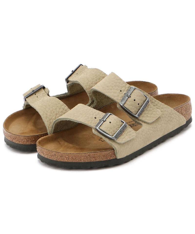 BIRKENSTOCK_アリゾナ/デザートバック フェイディド カーキ ヌバックレザー/サンダル メンズ/ARIZONA