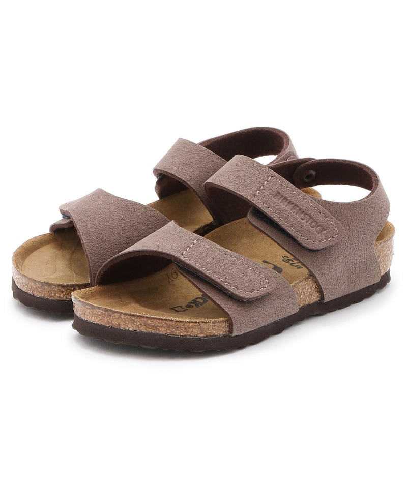 BIRKENSTOCK_パル/モカ ビルコフロー ヌバックレザー/サンダル キッズ/PALU