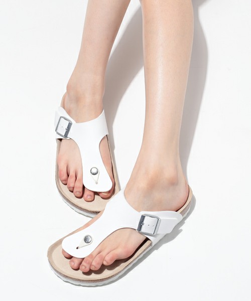 BIRKENSTOCK_ラムゼス/ホワイト ビルコフロー/サンダル メンズ レディース/RAMSES