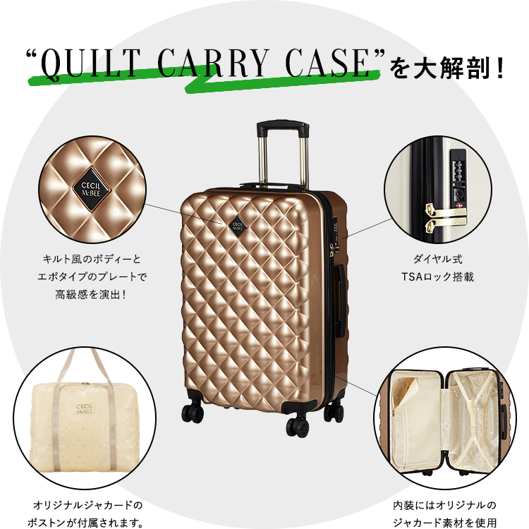 “QUILT CARRY CASE”を大解剖！