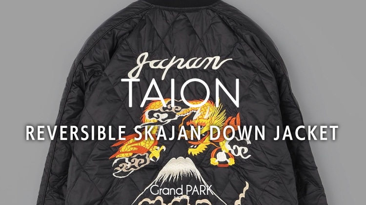 TAIONジャパンスペシャル リバーシブル ベトジャン ダウンジャケット スカジャン
