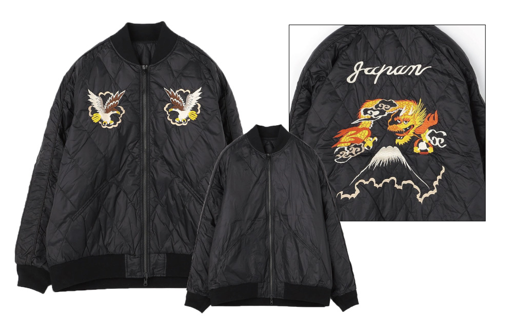 TAIONジャパンスペシャル リバーシブル ベトジャン ダウンジャケット スカジャン