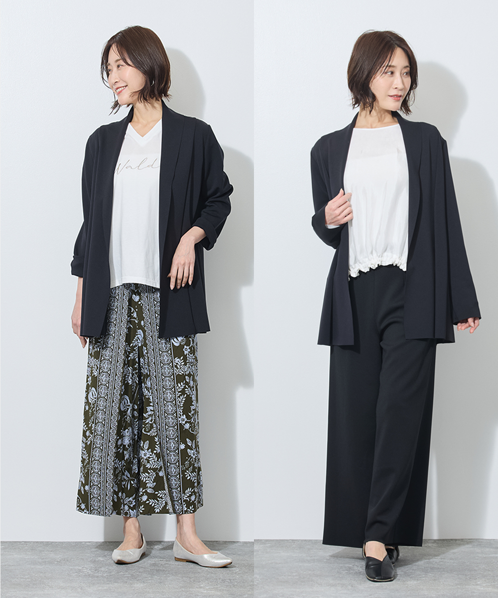 春の名品カーディガン バナー