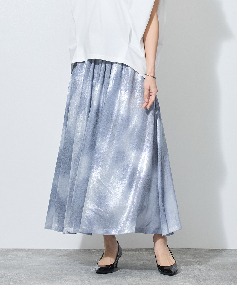 ムラ染めギャザー単品