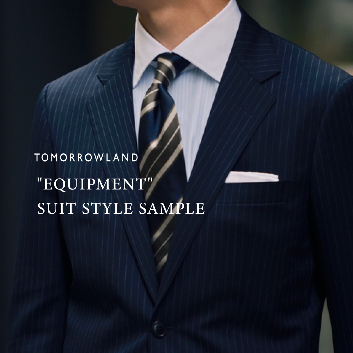 TOMORROWLAND EQUIPMENT SUIT STYLE SAMPLE |TOMORROWLAND ONLINE STORE